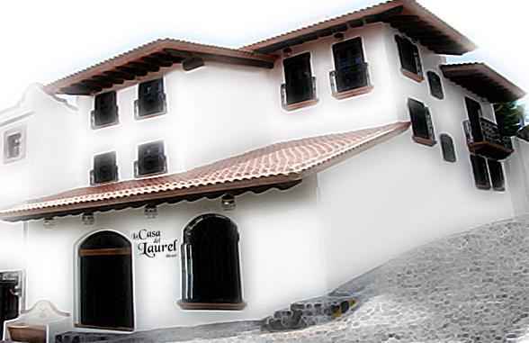 塔斯科·德·阿拉尔孔 La Casa Del Laurel酒店 外观 照片